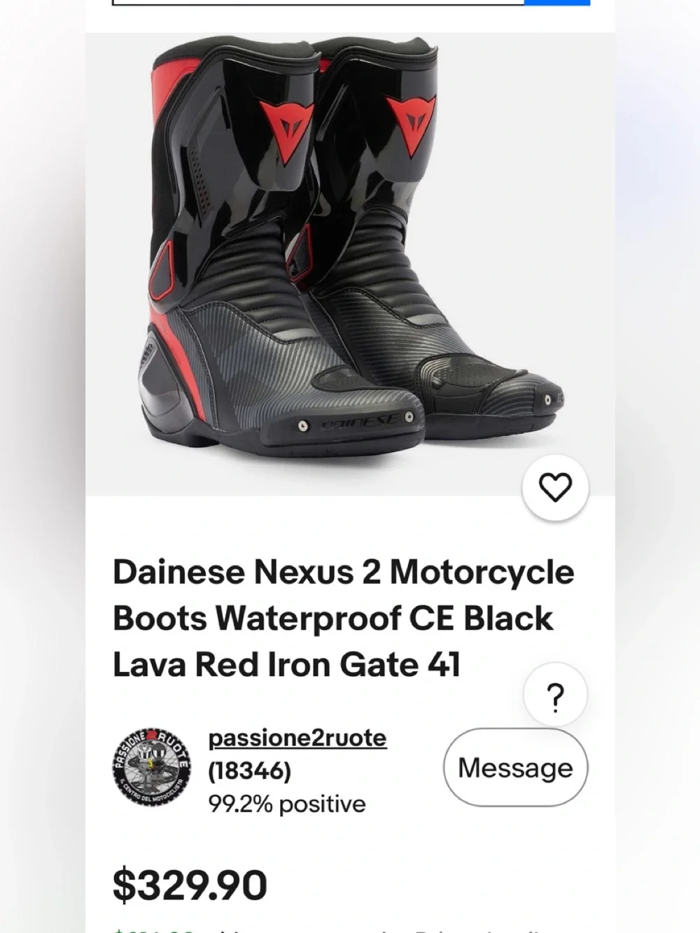 Dainese nexus boots
